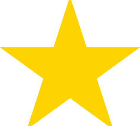 Estrela amarela - Image PNG png image