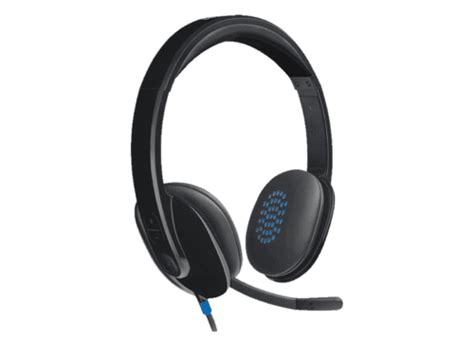 Logitech H Usb Headset With Noise Cancelling Mic Tech