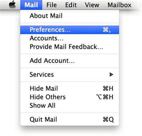 Verifying Apple Mail Imap Settings Tiger Technologies Support