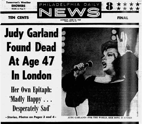 On This Day In Judy Garlands Life And Career June 22 Judy Garland