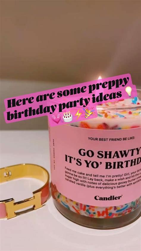 here are some preppy birthday party ideas 💡 💗🎂⚡️🎉 in 2022 14th birthday party ideas 12th