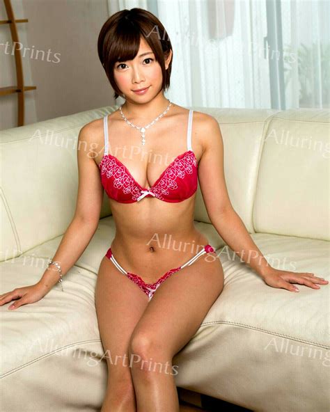 Risque Print Asian Model Pretty Woman Exotic Petite Big Boobs Butt
