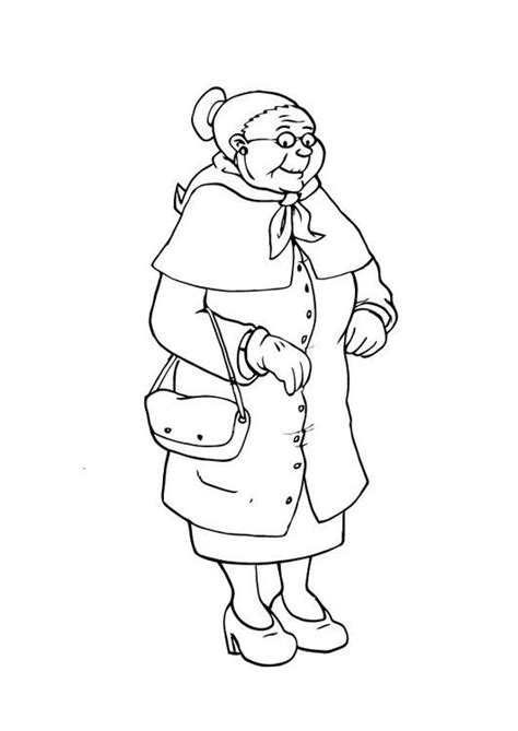Online coloring pages for kids and parents. Abuela Coloring Pages Coloring Pages