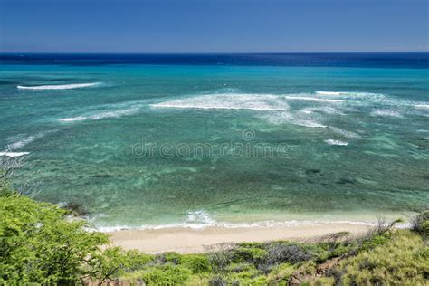 Hawaii Oahu Hanauma Bay View Stock Image Image Of Marine Nature