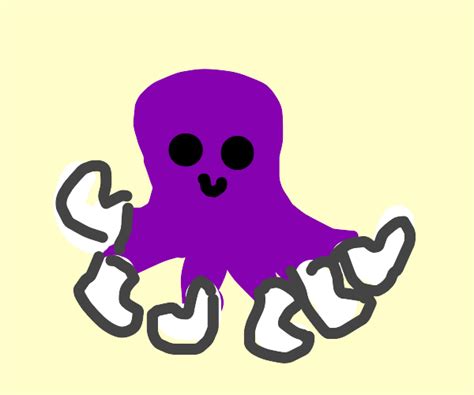 Sad Octopus Drawception