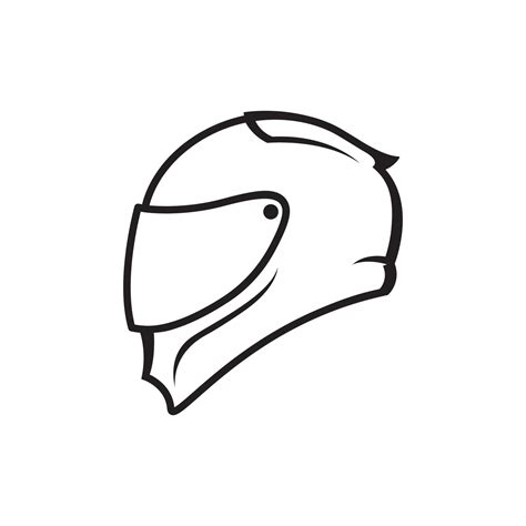 Motorcycle Helmet Vector Logo Design Template 2285964 Vector Art At
