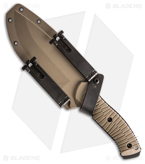 511 Tactical Cfk7 Camp And Field Fixed Blade Knife Tan Frn 7 Black