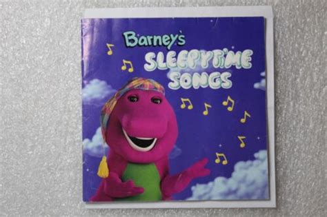 Barney Sleepytime Songs Childrens Cd 1995 724383510122 Ebay