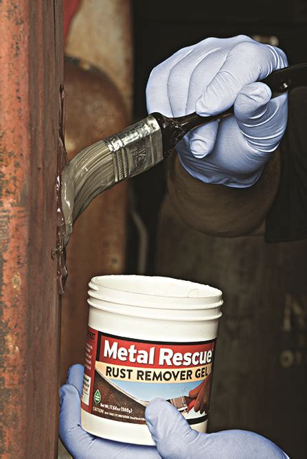 Also called paint remover, a paint stripper is a tool fitted with chemicals to remove paint mechanically or through heat. Metal Rescue | Rust Remover | Rust Cleaner | Paint Over Rust