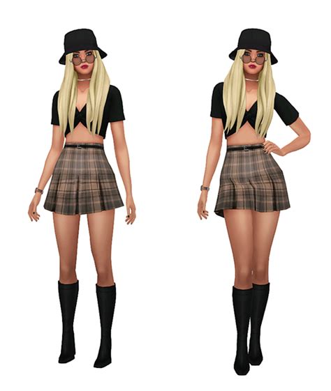 Ts4 90s Fashion Lookbook 2 Skin Hair Eyelash The Kims 4