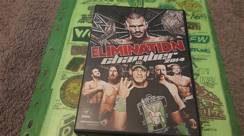 Ma Review Sur Une Pochette De DVD De Catch Sur WWE Elimination Chamber YouTube