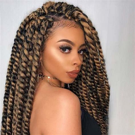 43 Eye Catching Twist Braids Hairstyles For Black Hair Page 3 Of 4 Stayglam