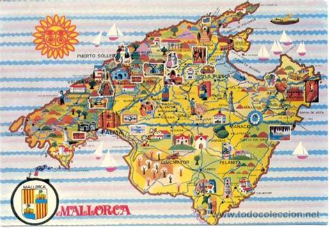 El mapa online más práctico para conocer las playas,calas y puertos de mallorca. Isla De Mallorca Mapa | Mapa