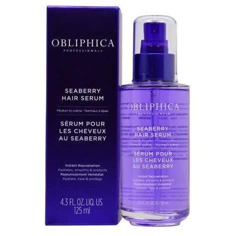 We found the best hair serums for straightening, shine, frizz control, and split end help. Obliphica Seaberry Hair Serum Medium to Coarse 4.3 oz ...