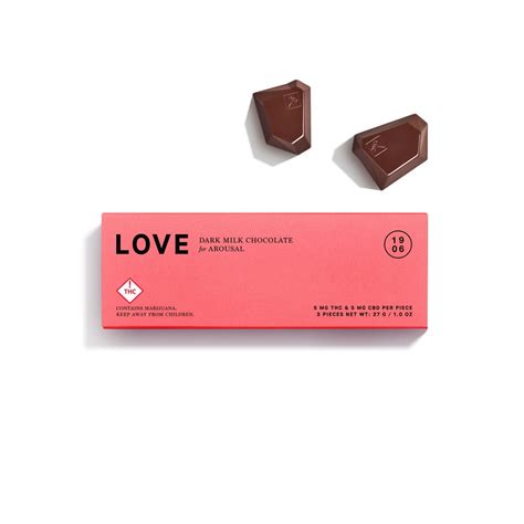 Love Gems 3pk 15mg Cbd15mg Thc 1906 New Highs Chocolate Jane