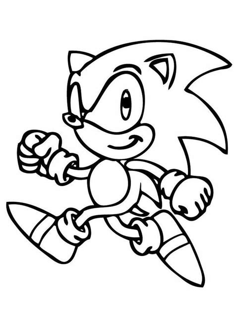 31 Sonic Para Colorear Dibujos Para Colorear