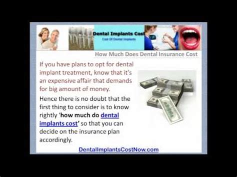 We suggest reviewing the features offered by various insurance companies. How much does dental insurance cost - insurance