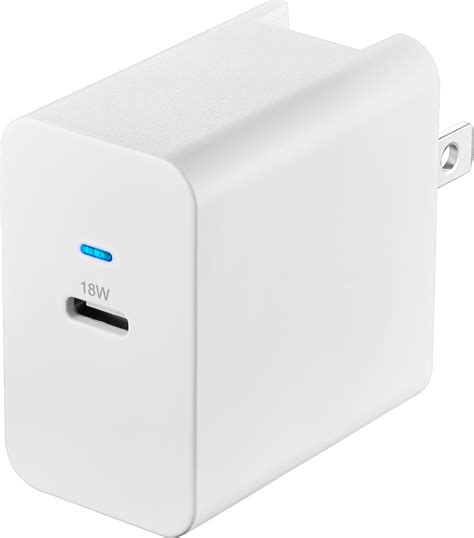 Best Buy Insignia 18 W Usb C Wall Charger White Ns Mwc18w1w