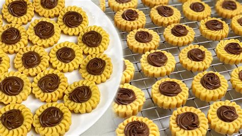 Kue Lebaran Viral Yang Wajib Kamu Coba Nutella Cookies Renyah Lumer Bikin Nagih Youtube