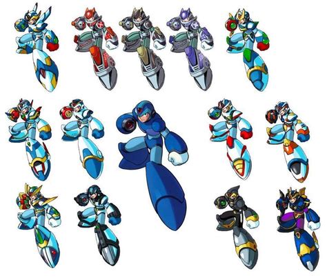Megaman Zero Ultimate Armor X Sprite Sheet By Nightma