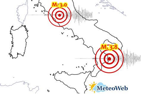 Dopo la scossa di terremoto avvertita tra le marche e l'umbria, mercoledì sera alle 19.10, trenitalia ha. Terremoto, le scosse di oggi in Italia: grande paura a ...