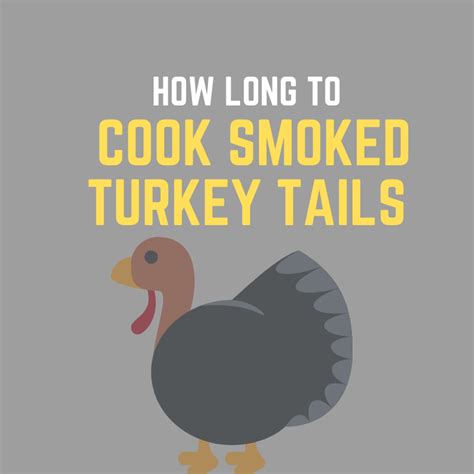 how long to cook smoked turkey tails simply meat smoking