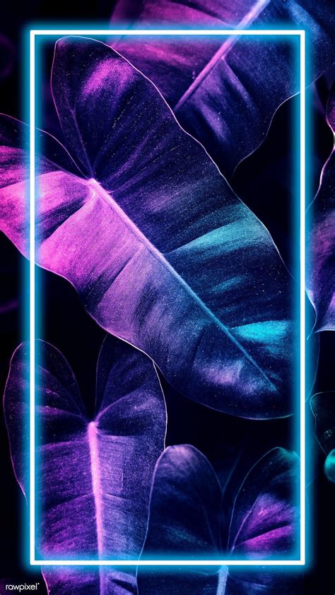 Neon Leaves Wallpapers Top Free Neon Leaves Backgrounds Wallpaperaccess