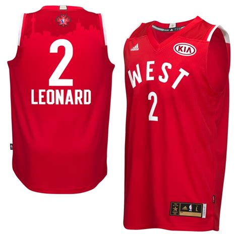 370 cod kawhi leonard raptors nba jersey wholesale. Men's NBA Western Conference Kawhi Leonard adidas Red 2016 ...