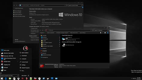 Windows 10 Black Edition For Win 10 10240 Only