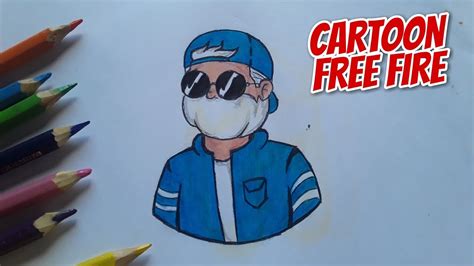 Como Desenhar Cartoon Free Fire Passo A Passo Youtube