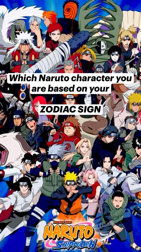 Which Naruto Character You Are Based On Your Zodiac Sign In 2022