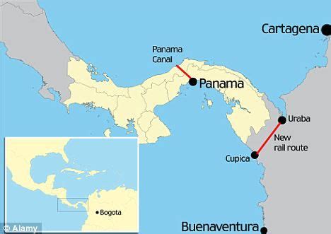 Mapa canal de Panamá Map Map screenshot