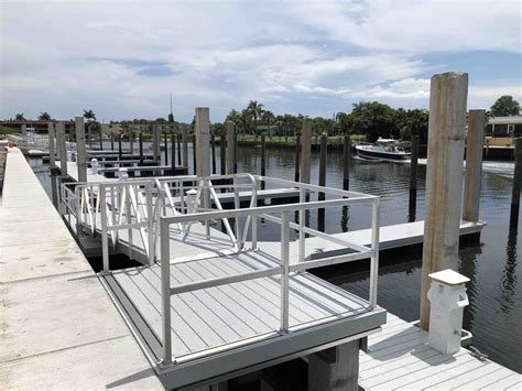 New Floating Docks For Anchorage Park Marina Marina Dock Age