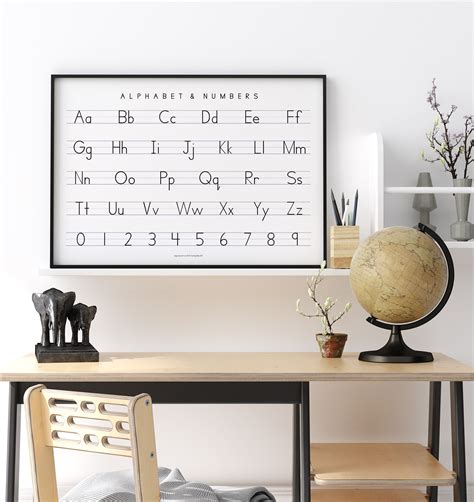 10 Best Printable Manuscript Alphabet Chart Artofit