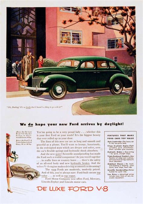 Retro Car Ads
