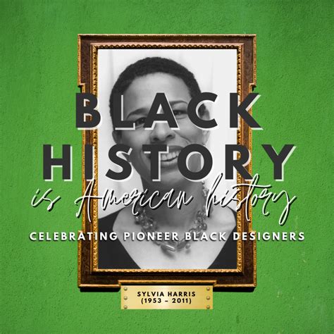 Celebrating Americas Pioneer Black Graphic Designers Sylvia Harris