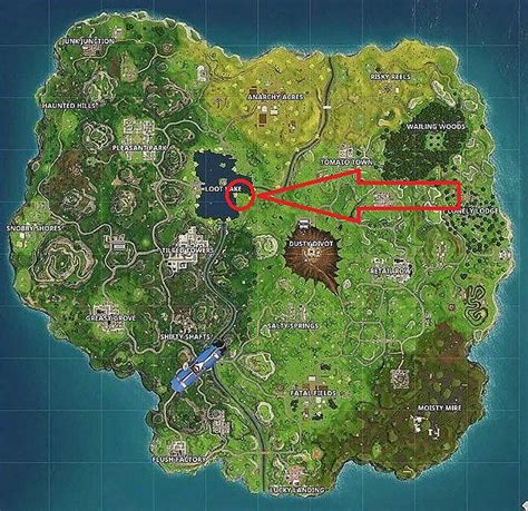 Fortnite Tomato Town Map And Loot Location Guide Fortnite
