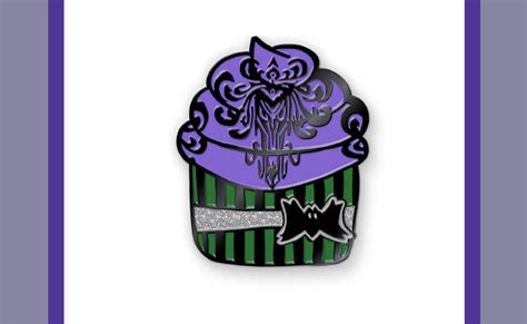 The haunted mansion is an amusing game for the whole family! This Haunted Mansion Cupcake Pin is Deliciously Spooky ...