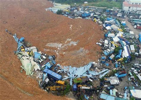 Batongguan gudao, xinyi township picture: 中国土砂崩れ不明91人に 政府が「人災」と認定 - 読んで見 ...