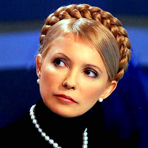 Yulia Tymoshenko In Black With Pearls Foto Dying Russia Rob Scholte