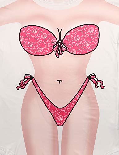 Ekouaer Womens Bikini Shirt Cover Up Short Sleeve Cute Bikini Print Cover Up Baggy T Shirt