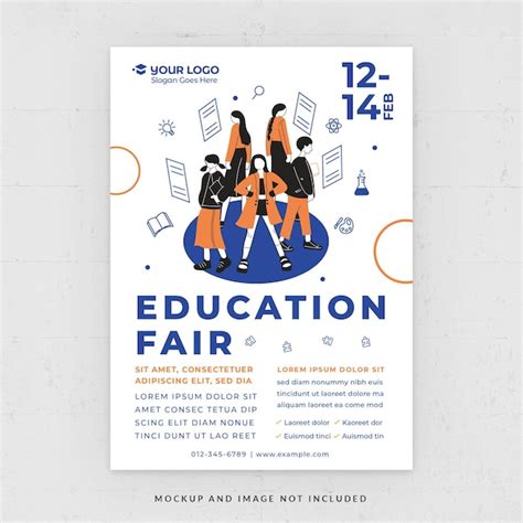 Premium Psd School Event Education Fair Flyer Template In Psd