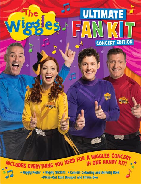 Wiggles The Wiggles Ultimate Fan Kit Concert Edition Paperback