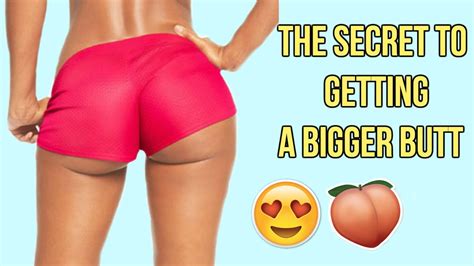 How To Make Your Buttocks Bigger Without Exercise You Can Also Get Bigger Buttocks Naturally