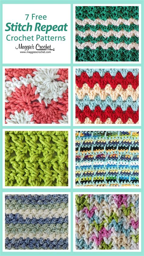 36 Awesome Image Of Crochet Stitches Free Pattern