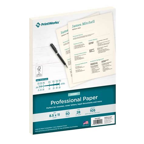 Shop Printworks Professional Paper Paris Corporation