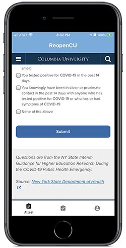 It's fast, free and anonymous. ReopenCU COVID-19 Symptom Self-check App | COVID-19 ...
