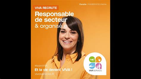 En Tête à Tête Avec Coralie Responsable De Secteur Vivaservices