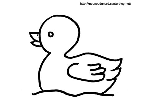 Coloriageetdessins.com vous offre la possibilité de colorier ou imprimer votre dessin canard dessin facile en ligne gratuitement. coloriage animaux de la ferme