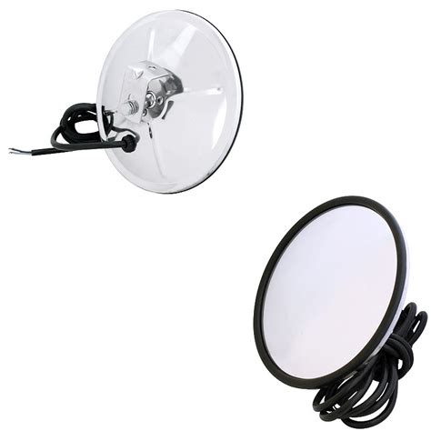 Convex Heated Mirror 7 Stainless Steel By Grand General Raneys Truck Parts